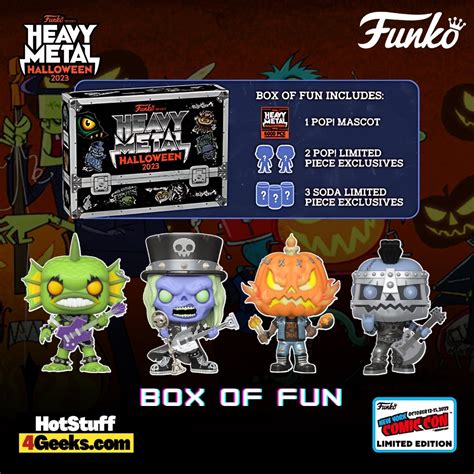 funko heavy metal halloween box|NYCC 2023 Funko Heavy Metal Halloween Complete .